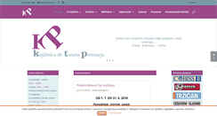 Desktop Screenshot of knjiznica-trzic.si